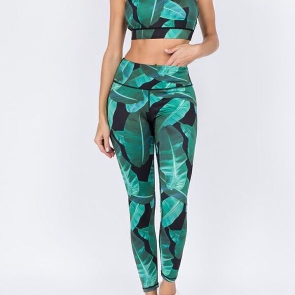 Yelete Tropical green Active Set - Picture 5 of 9